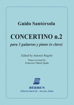 Concertino no.2 [3gtr & Pf(Hpd)] product illustration