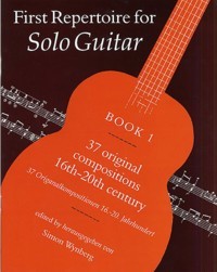 First Repertoire Solo Guitar, Book 1 available at Guitar Notes.