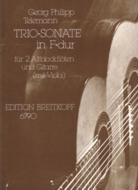 Trio Sonata in F(Schaller) [2Rec/Gtr] available at Guitar Notes.