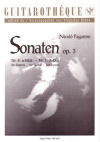 Two Sonatas, op.3(Blaha) product illustration