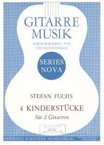 4 Kinderstucke available at Guitar Notes.