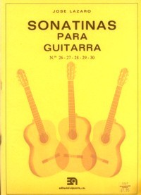 Sonatinas para guitarra: Nos.26-30 product illustration