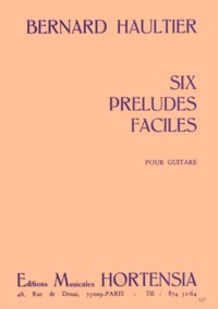 Six Preludes Faciles available at Guitar Notes.