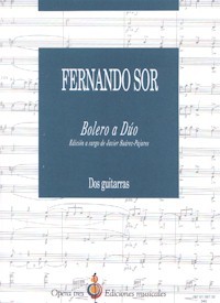 Bolero a Duo WoO.(Suarez-Pajares) available at Guitar Notes.