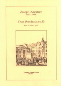 Trois Rondeaux, op.23(Gaitzsch) available at Guitar Notes.