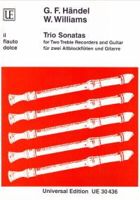 Trio Sonatas [2TrRec/Gtr] available at Guitar Notes.