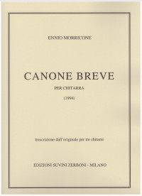 Canone Breve (Seneca) available at Guitar Notes.