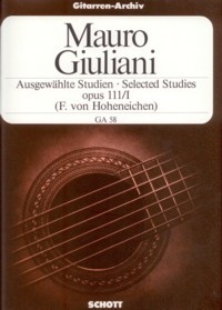 Selected Studies, op.111/1(Hoheneichen) available at Guitar Notes.