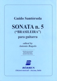 Sonata no.5 'Brasileira' available at Guitar Notes.