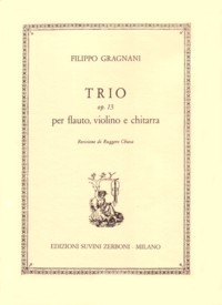 Trio, op.13(Chiesa) [Fl/Vn/Gtr] available at Guitar Notes.
