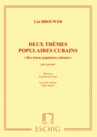 Deux Themes Populaires Cubains [1956] available at Guitar Notes.