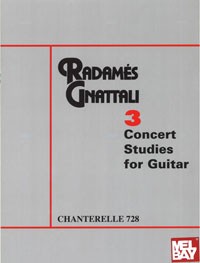 Three Concert Studies(Almeida) available at Guitar Notes.