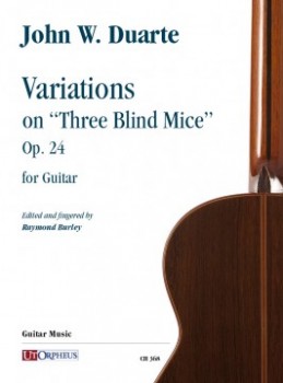 Variations on Three Blind Mice op.24 available at Guitar Notes.