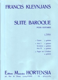 Suite Baroque, Vol.3 available at Guitar Notes.
