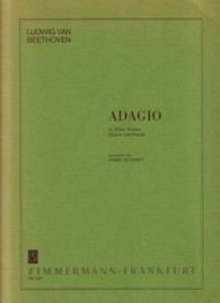 Adagio(Schmidt) [Vn/Fl/Pf/Gtr] product illustration