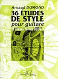 36 Etudes de Style: Vol.A available at Guitar Notes.