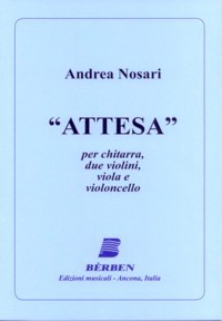 Attesa [2Vn/Va/Vc/Gtr] available at Guitar Notes.