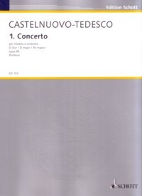 Concerto no.1 in D, op.99 [score] product illustration