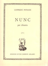 Nunc (Gangi) available at Guitar Notes.