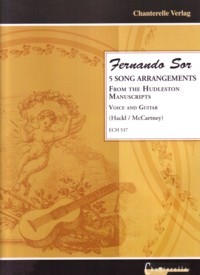 Five Song Arrangements available at Guitar Notes.