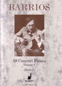 18 Concert Pieces, Vol.1(Burley) available at Guitar Notes.