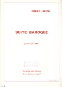 Suite baroque product illustration