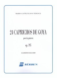 24 Caprichos de Goya op.195  Vol.2 available at Guitar Notes.