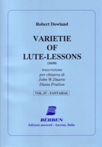 Varietie of Lute Lessons, Vol.4 Fantasias available at Guitar Notes.