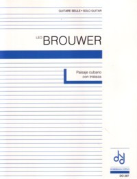 Paisaje cubano con tristeza [1999] available at Guitar Notes.