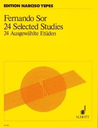 24 Selected Studies (Yepes) available at Guitar Notes.