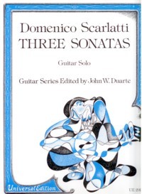3 Sonatas(Duarte) available at Guitar Notes.