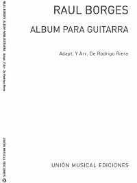 Album para Guitarra (Riera) available at Guitar Notes.
