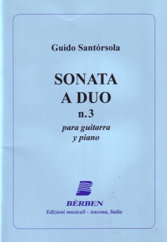 Sonata a duo no.3 available at Guitar Notes.