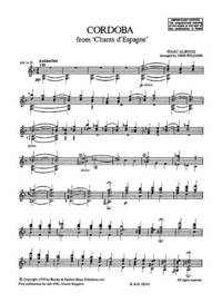 Cordoba (Williams) available at Guitar Notes.