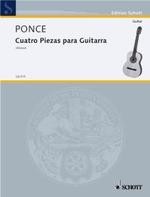 Cuatro Piezas para Guitarra available at Guitar Notes.