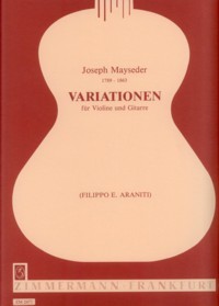Variationen(Araniti) available at Guitar Notes.