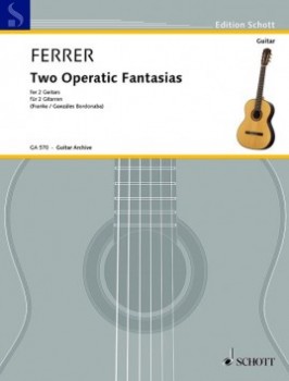 Two Operatic Fantasias (Franke) available at Guitar Notes.