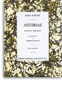 Asturias, leyenda(Segovia) available at Guitar Notes.