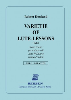 Varietie of Lute Lessons, Vol.1 Corantos available at Guitar Notes.