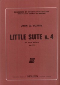 Little Suite no.4, op.95 available at Guitar Notes.