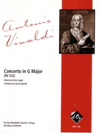 Duo Concerto in G, RV532 [2Gtr+Stg Orch] (Segal) product illustration