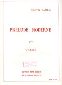 Prelude moderne available at Guitar Notes.