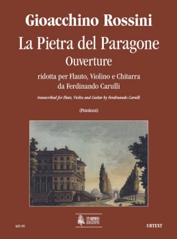 La Pietra del Paragone,ouverture [Fl/Vn/Gtr] available at Guitar Notes.