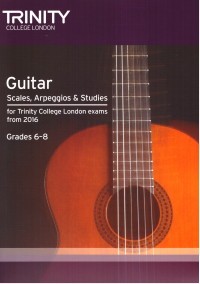 Guitar Scales, Arpeggios & Studies Grade 6 to 8 available at Guitar Notes.