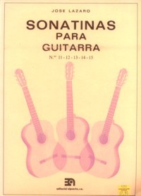 Sonatinas para guitarra: Nos.11-15 product illustration