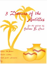 Three Dances of the Antilles available at Guitar Notes.
