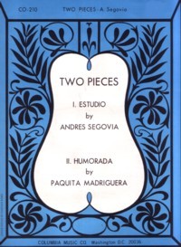 Two Pieces: Estudio & Humorada available at Guitar Notes.