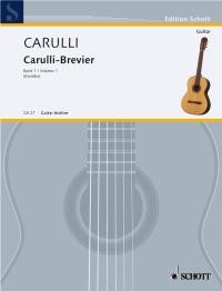 Carulli-Brevier: Selected Works, Vol.1 available at Guitar Notes.