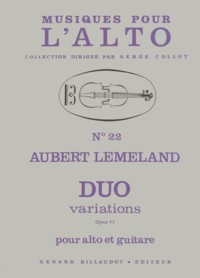 Duo variations op.77 available at Guitar Notes.