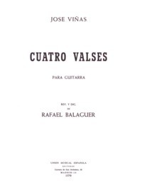 Cuatro Valses(Balaguer) available at Guitar Notes.